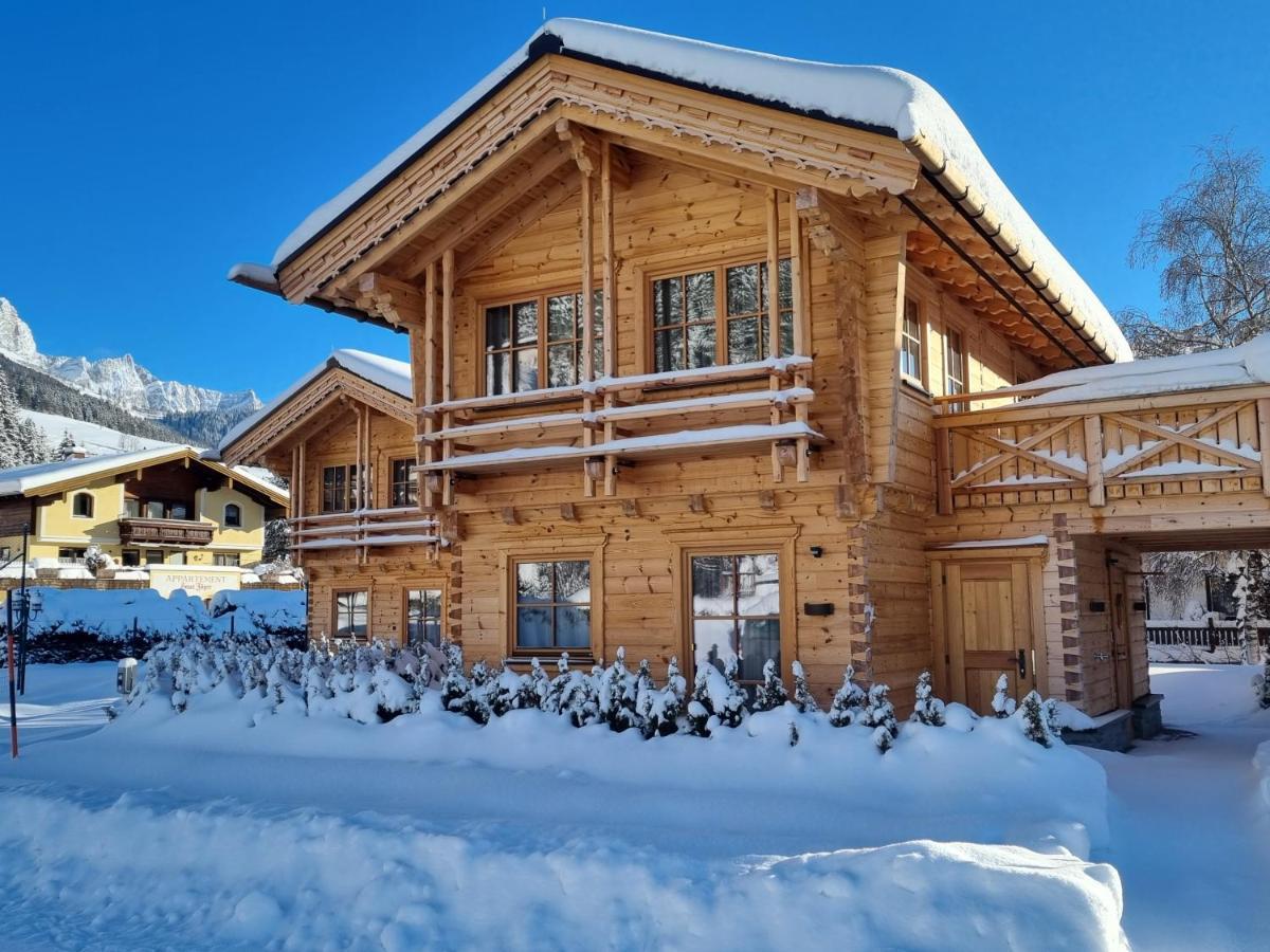 Dorf-Chalets Filzmoos Mit Sauna المظهر الخارجي الصورة